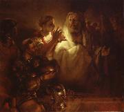 St Peter-s Denial Rembrandt